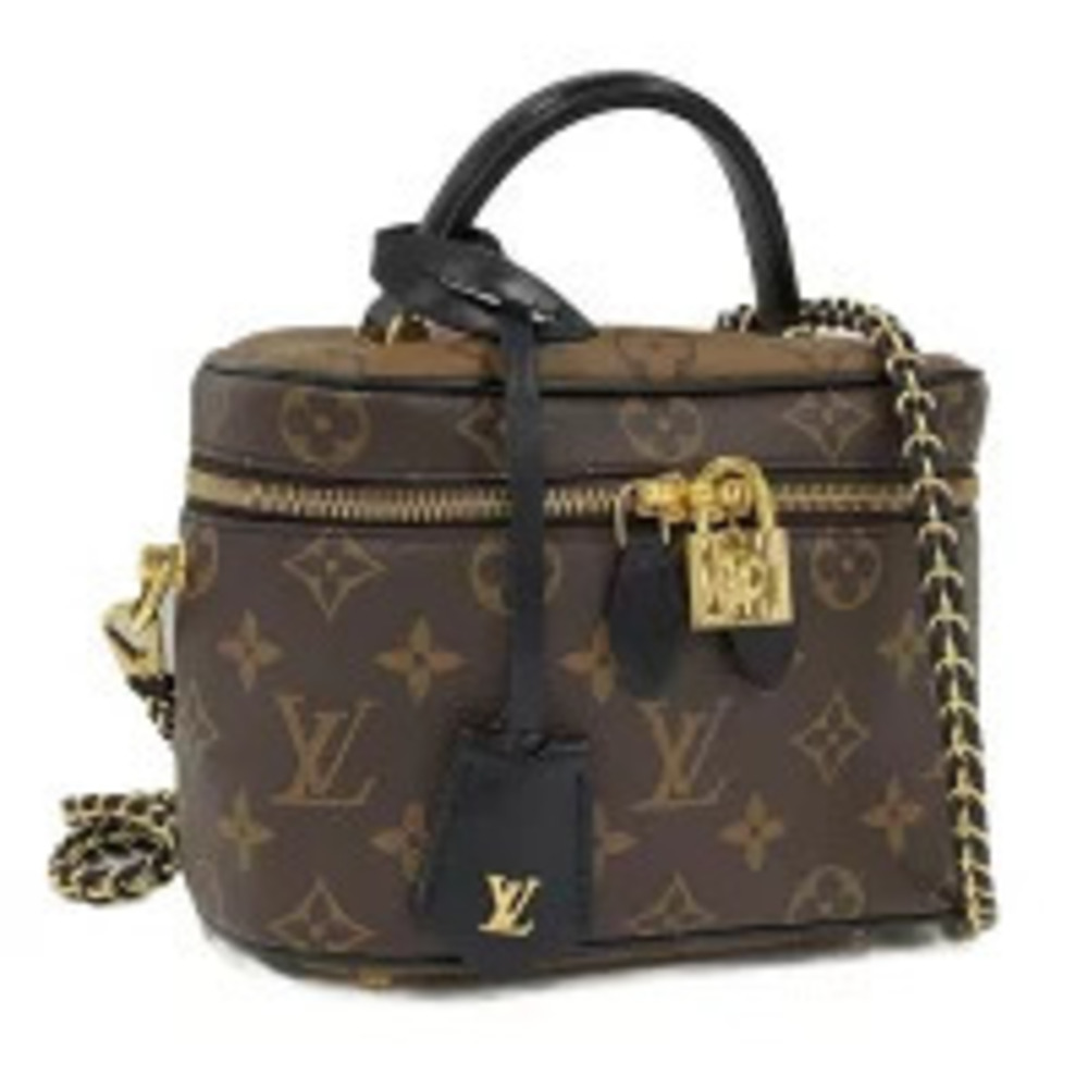 LOUIS VUITTON Vanity NV Shoulder Bag Monogram Reverse